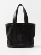 Kvadrat X Raf Simons - Vidar Leather-trim Wool-blend Tote - Mens - Black