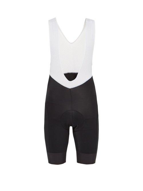 Matchesfashion.com Le Col - Pro Bib Blackout Performance Shorts - Mens - Black White