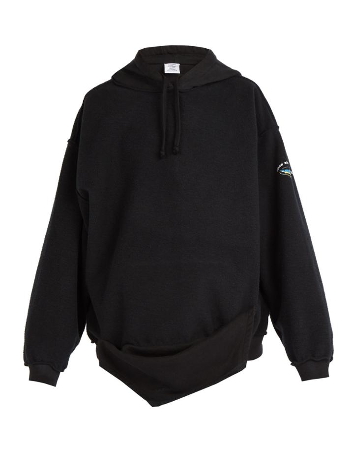 Vetements Inside-out Hooded Sweatshirt