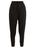 Matchesfashion.com Charli Cohen - Saber Tapered Leg Performance Trousers - Womens - Black