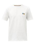 Paul Smith - Splatter-print Organic-cotton Jersey T-shirt - Mens - White