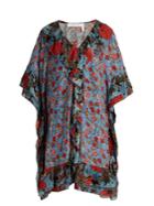 See By Chloé Georgia's Garden-print Silk Kaftan