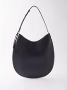Aesther Ekme - Medium Leather Shoulder Bag - Womens - Dark Blue