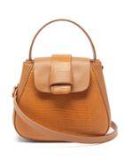 Matchesfashion.com Nico Giani - Myria Mini Lizard-effect Leather Bag - Womens - Tan