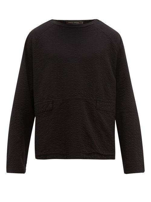 Matchesfashion.com Craig Green - Oversized Cotton Jersey Sweatshirt - Mens - Black