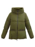 Herno - Laminar Quilted Down Gore-tex Jacket - Womens - Khaki