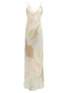 Matchesfashion.com Rat & Boa - Liberty Pastel Tie Dye Slip Dress - Womens - Multi