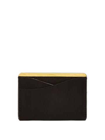 Passavant And Lee Leather And Gold-plated Cardholder