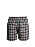 Matchesfashion.com Prada - Checked Swim Shorts - Mens - Blue Multi