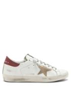 Golden Goose - Superstar Leather Trainers - Mens - White