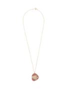 Matchesfashion.com Cvc Stones - Pattern Diamond & 18kt Gold Necklace - Womens - Multi
