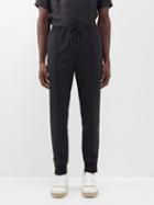 Fendi - Ff-buckle Jersey Track Pants - Mens - Black