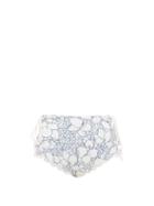 Matchesfashion.com Marysia - Palm Springs High-rise Floral-print Bikini Briefs - Womens - Blue Print