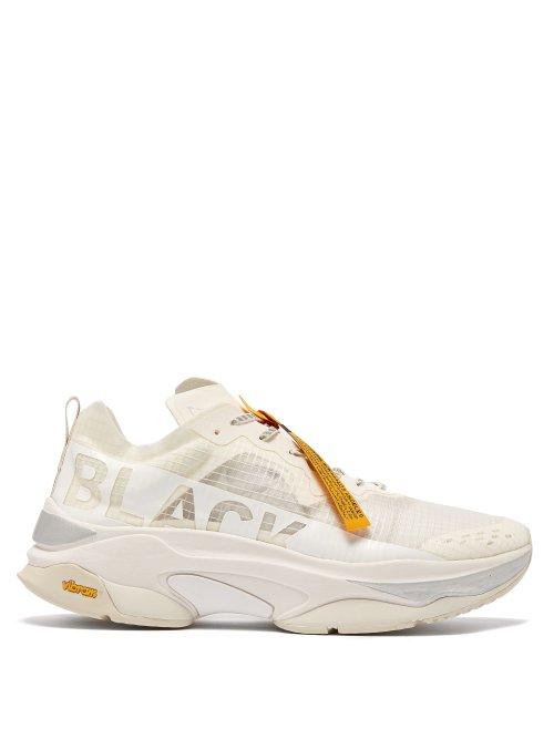 Matchesfashion.com Brandblack - Kite Racer Ripstop Trainers - Mens - White