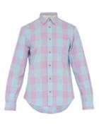 Matchesfashion.com Acne Studios - Isherwood Rustic Cotton Blend Shirt - Mens - Purple
