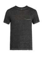 Rag & Bone Owen Patch-pocket Linen T-shirt