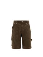 Matchesfashion.com Phipps - D-ring Organic Cotton-twill Shorts - Mens - Brown