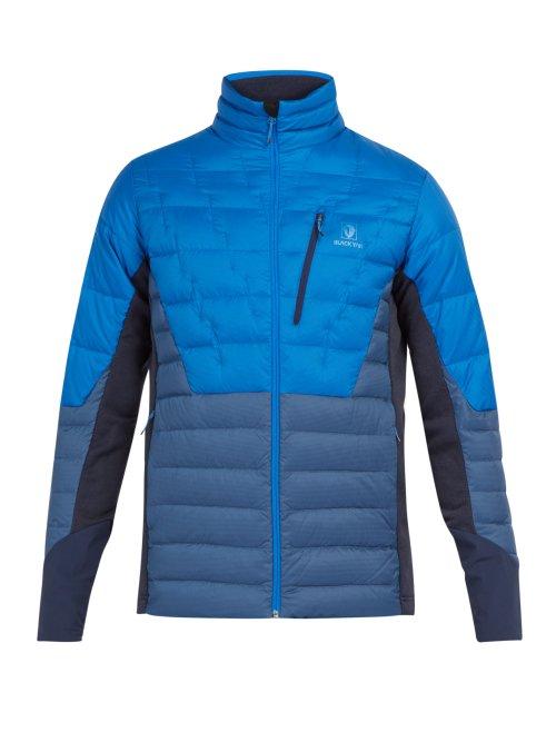 Matchesfashion.com Black Yak - Nelore Down Filled Jacket - Mens - Blue Multi