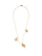 Matchesfashion.com Alighieri - The Y Chrome Amore 24kt Gold Plated Necklace - Womens - Gold