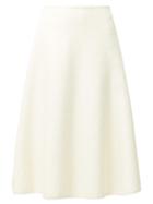Matchesfashion.com Jil Sander - Boucl Skirt - Womens - Cream