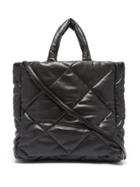 Matchesfashion.com Stand Studio - Assante Quilted Faux-leather Tote Bag - Womens - Black