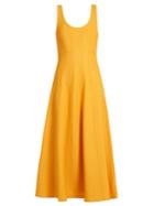 Tibi Scoop-neck A-line Knit Dress