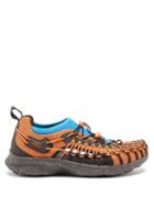 Mens Shoes Keen - Uneek Laced Mesh Trainers - Mens - Orange Multi