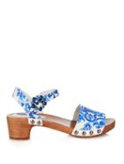 Dolce & Gabbana Majolica-print Brocade Sandals
