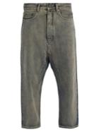 Rick Owens Tapered Cropped Jeans