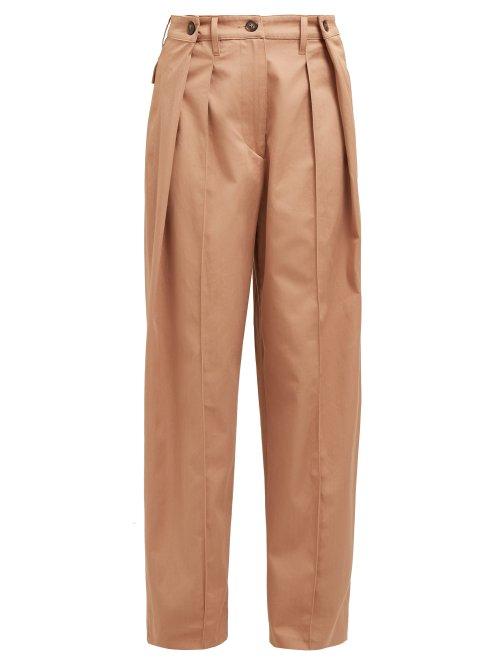 Matchesfashion.com Sportmax - Freccia Trousers - Womens - Light Brown