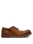 Matchesfashion.com Marsll - Zucca Zeppa Suede Derby Shoes - Mens - Tan