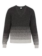 Matchesfashion.com Berluti - Melange Cotton Blend Sweater - Mens - Black