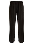 The Row Lala Wide-leg Elasticated-waist Trousers