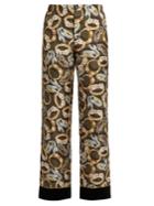 F.r.s - For Restless Sleepers Etere Bracelet-print Silk Pyjama Trousers