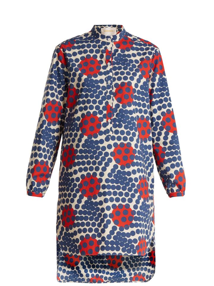 La Doublej Editions The Beach Cotton Shirtdress