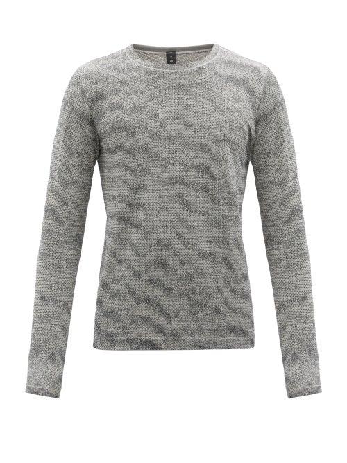 Lululemon - Metal Vent Breathe Jersey Long-sleeved T-shirt - Mens - Black Multi