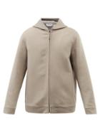 Gabriela Hearst - Tomas Wool-blend Hooded Sweatshirt - Mens - Grey