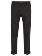 Matchesfashion.com J.w. Brine - New Marshall Straight Leg Wool Blend Trousers - Mens - Black