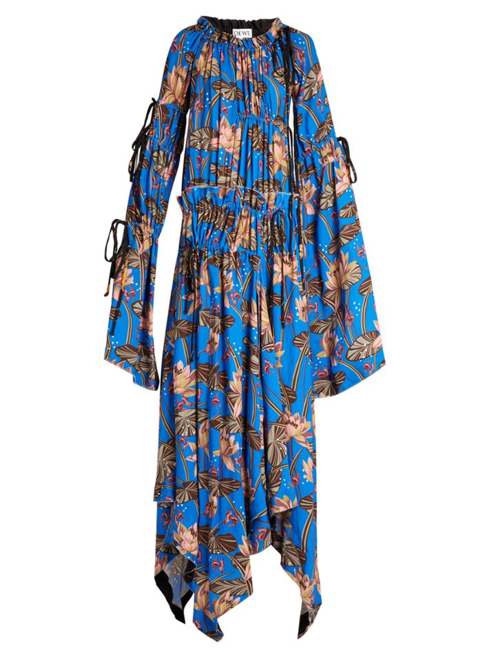 Loewe X Paula's Ibiza Floral-print Maxi Dress