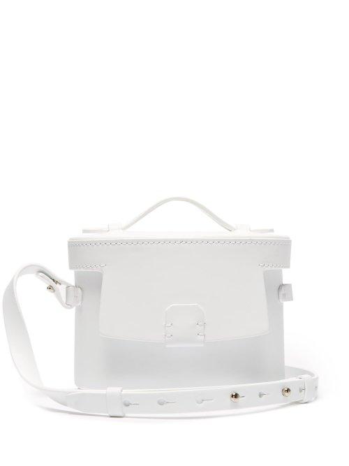 Matchesfashion.com Nico Giani - Frerea Mini Leather Cross Body Bag - Womens - White