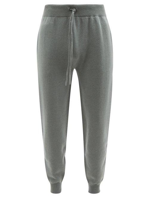 Johnstons Of Elgin - Cuffed Cashmere Pyjama Trousers - Mens - Blue