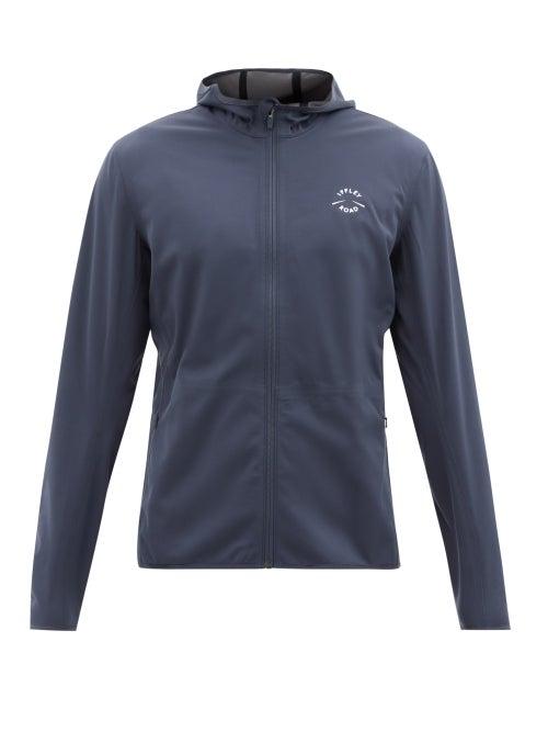 Mens Activewear Iffley Road - Richmond Hooded Softshell Jacket - Mens - Navy