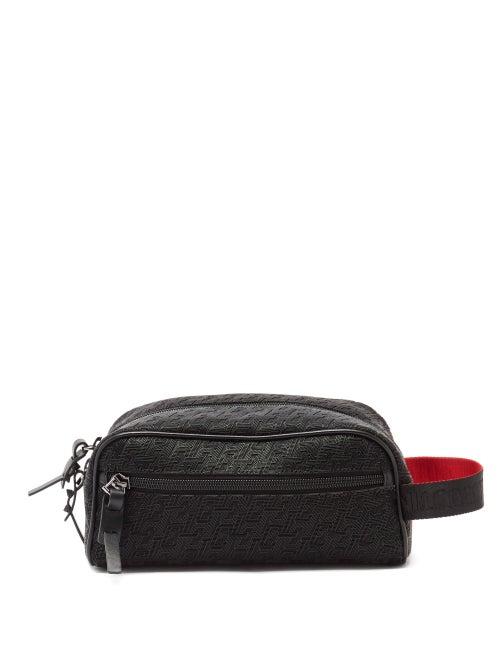 Matchesfashion.com Christian Louboutin - Blaster Logo-embossed Wash Bag - Mens - Black