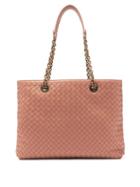 Matchesfashion.com Bottega Veneta - Intrecciato Medium Leather Tote - Womens - Nude