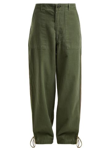 Myar Contrast-piping Relaxed-fit Trousers