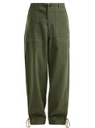 Myar Contrast-piping Relaxed-fit Trousers