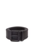 Matchesfashion.com Bottega Veneta - Perforated Leather Belt - Mens - Black