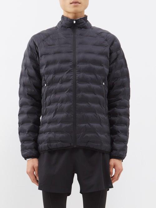 On - Switch Reversible Quilted Jacket - Mens - Black White