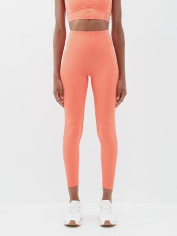 Le Ore - Andria High-rise Leggings - Womens - Coral