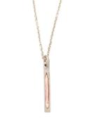 Matchesfashion.com Parts Of Four - Specimen Amulet Silver And Tourmaline Necklace - Mens - Silver Multi